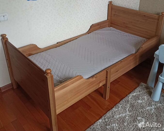 Детская кровать IKEA Лексвик