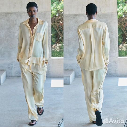 Костюмы из вискозы, льна и др. Zara