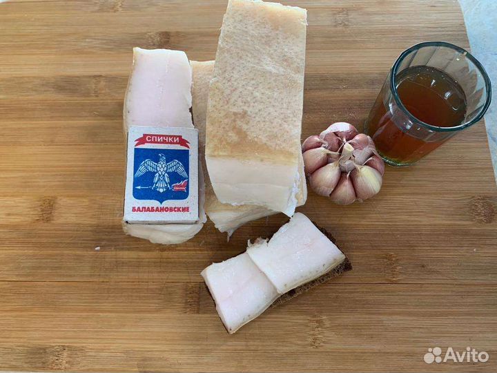 Сало соленое домашнее