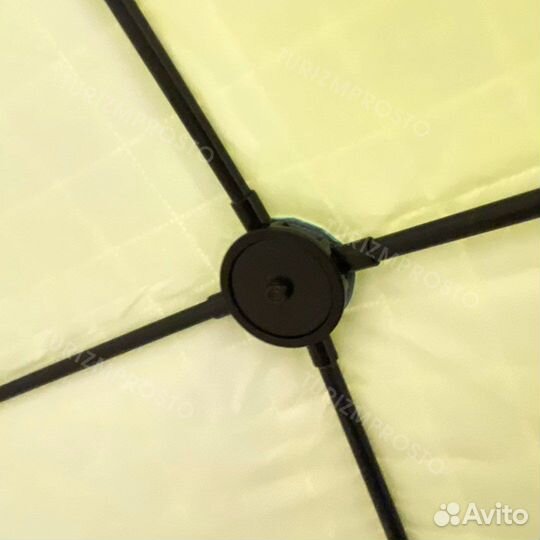 Зимняя палатка куб 2х4 трехслойная