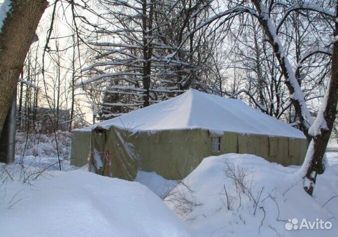 Армейские палатки с хранения