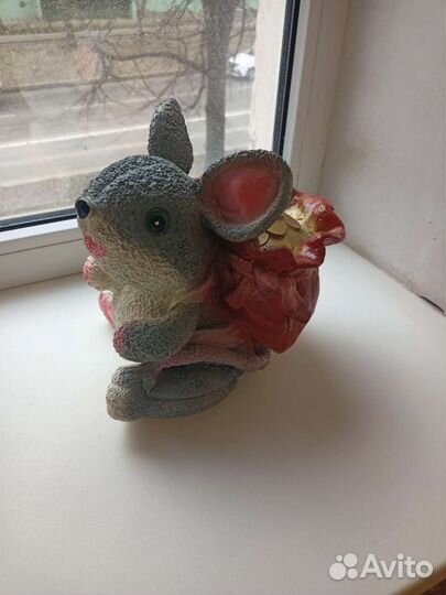 Мышь копилка