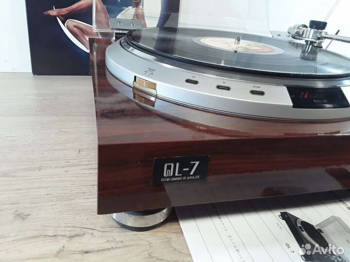 Проигрыватель винила Victor QL-7. Japan. идеал