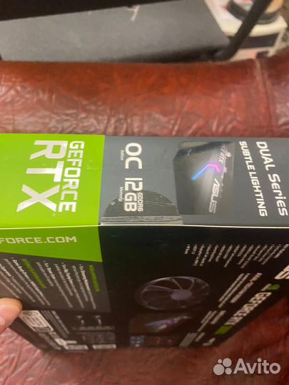 Видеокарта nvidia GeForce RTX 3060 asus 12Gb LHR