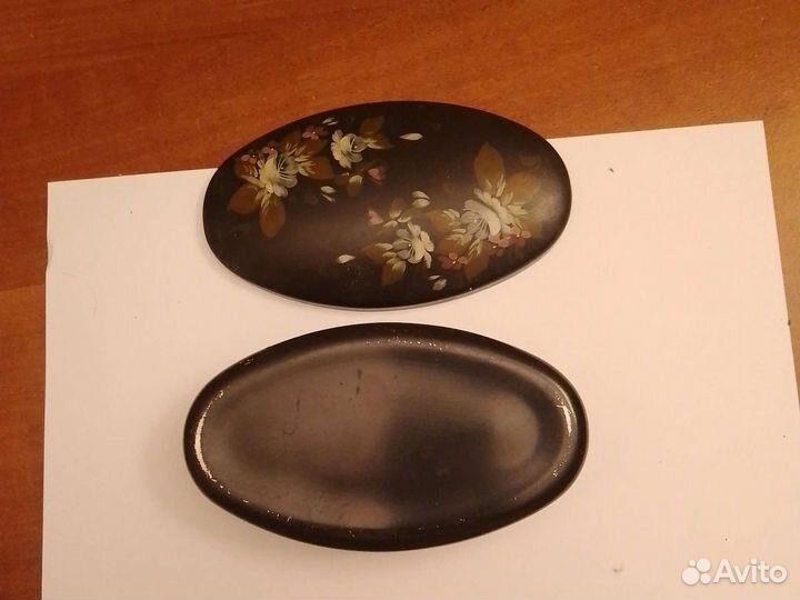 Шкатулка металлическая СССР