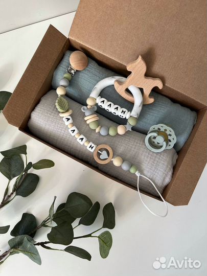 Держатель для соски Грызунки Погремушки Соски