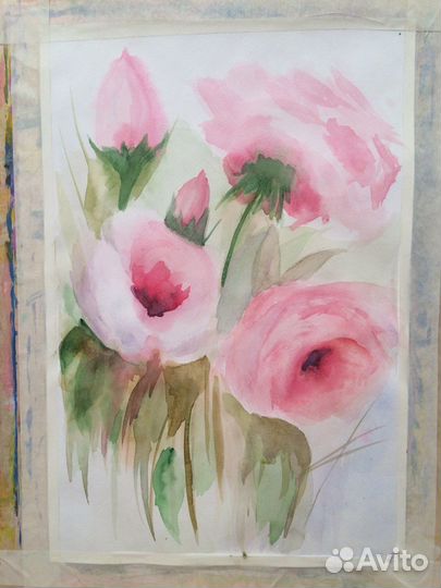 Картина акварель