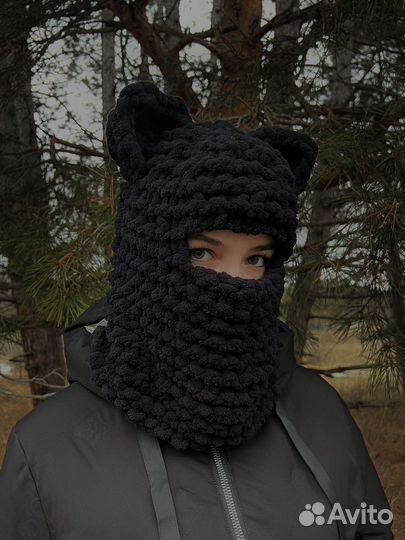 Плюшевая балаклава
