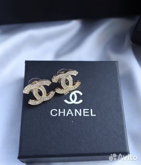 Серьги Chanel эксклюзив