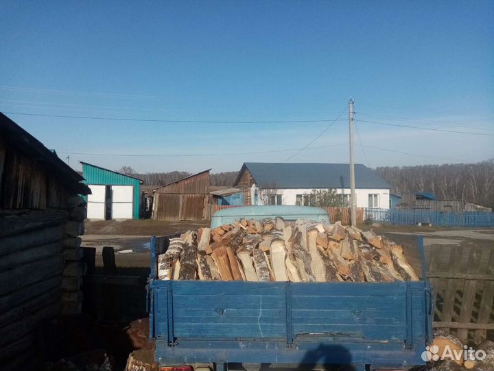 Дрова березовые колотые