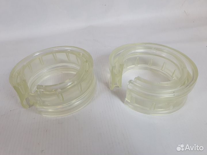 Проставки в пружины прозрачные передние