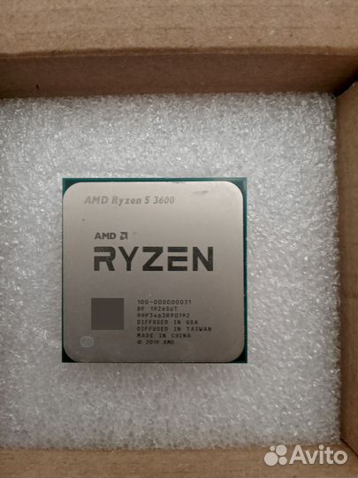 Процессор amd ryzen 5 3600