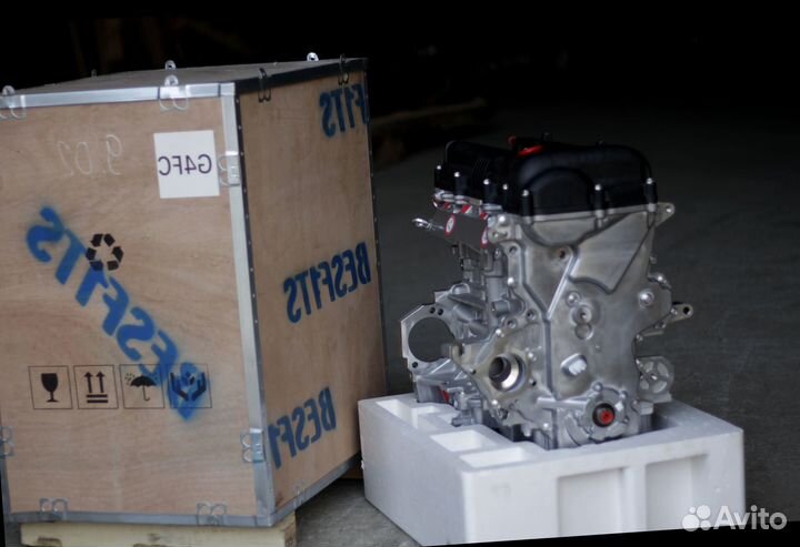 Новый двигатель 1.4л. G4fа на KIA RIO 2012-2017