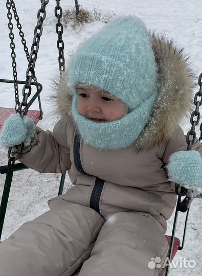 Зимняя шапка и снуд