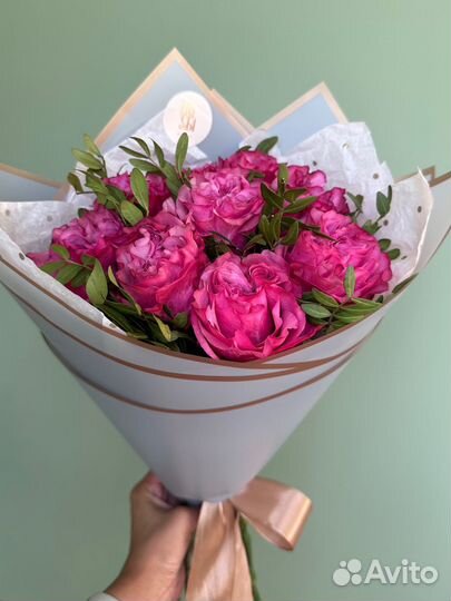 Пионовидные розы,Доставка цветов Калининград