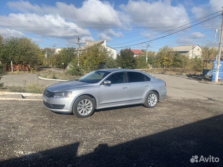 Volkswagen Passat (North America) 2.5 AT, 2012, 183 000 км