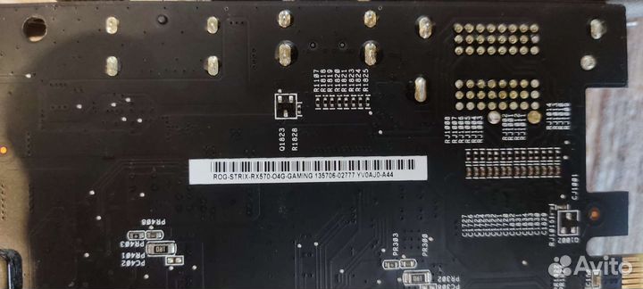 Видеокарта rx 570 4gb asus, samsung
