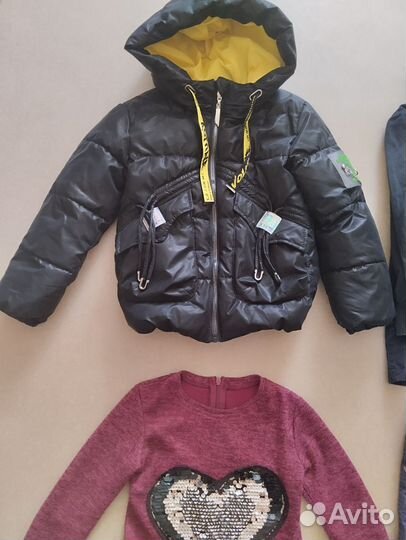 Пакет adidas, mothercare для девочки 110-116