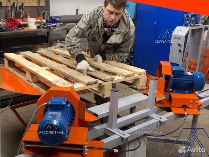 Станок для обрезки углов поддонов от производителя