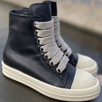 Кеды Rick owens кожаные