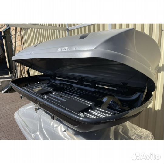 Автобокс Вояж 520л 205см Серый