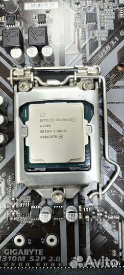 Материнская плата с процессором, бп