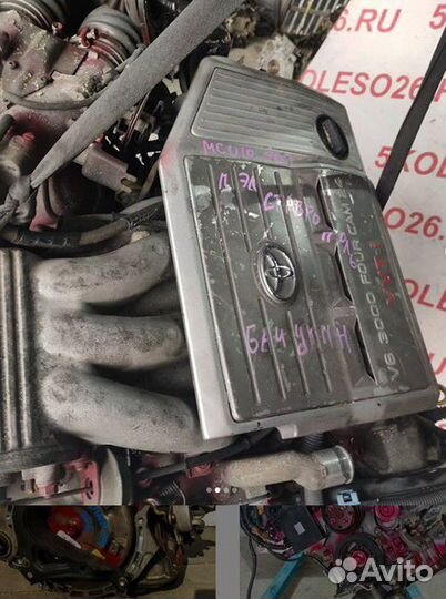 Двигатель на Toyota Alphard, lexus RX330 1MZ-FE