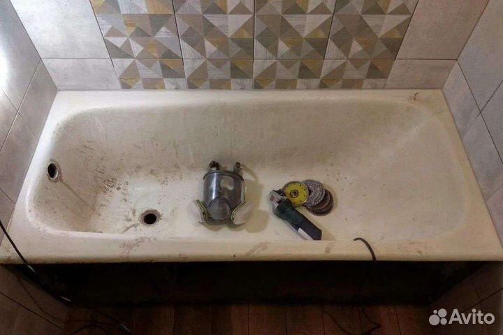 Реставрация ванн жидким акрилом (Эмалеровка ванн)