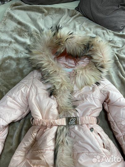 Пуховик для девочки 128