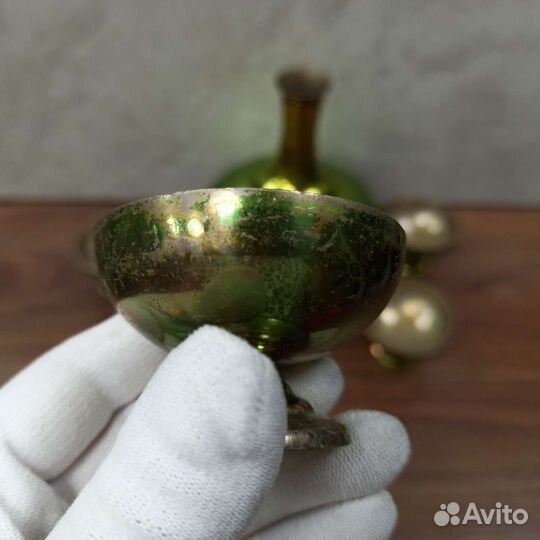 Советский Графин Стопки Рюмки Мельхиор СССР Ретро