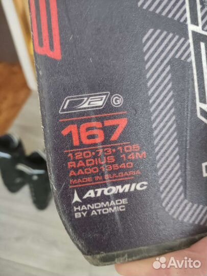 Горные лыжи atomic, лыжные ботинки Salomon