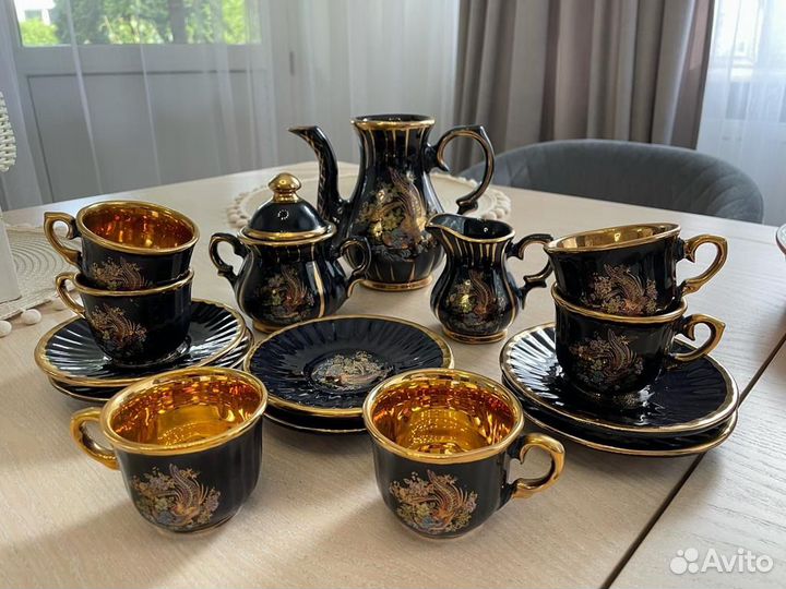 Сервиз чайный кобальт