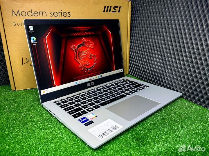 Отличный автономный ноутбук для работы MSI