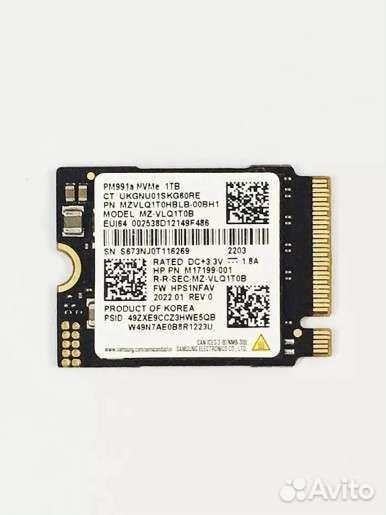 Samsung SSD 2230 на 512GB для Steam Deck