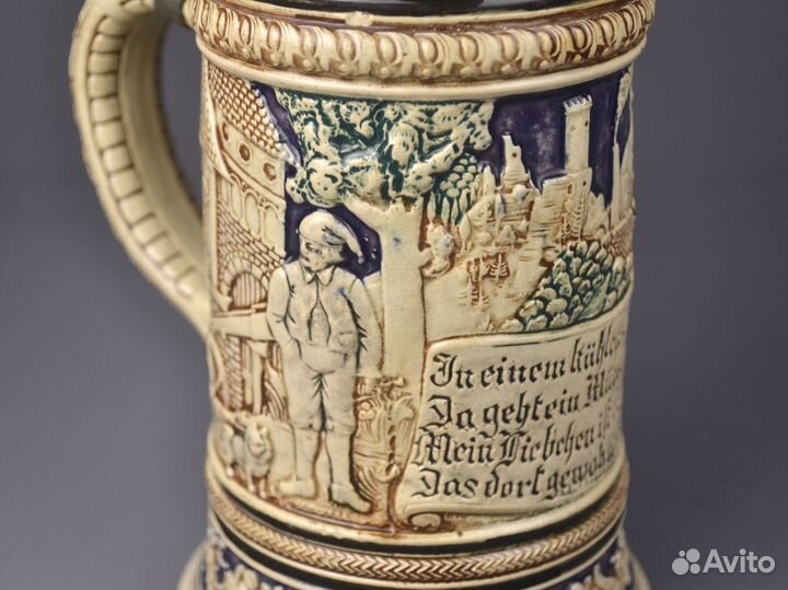Антикварная пивная кружка