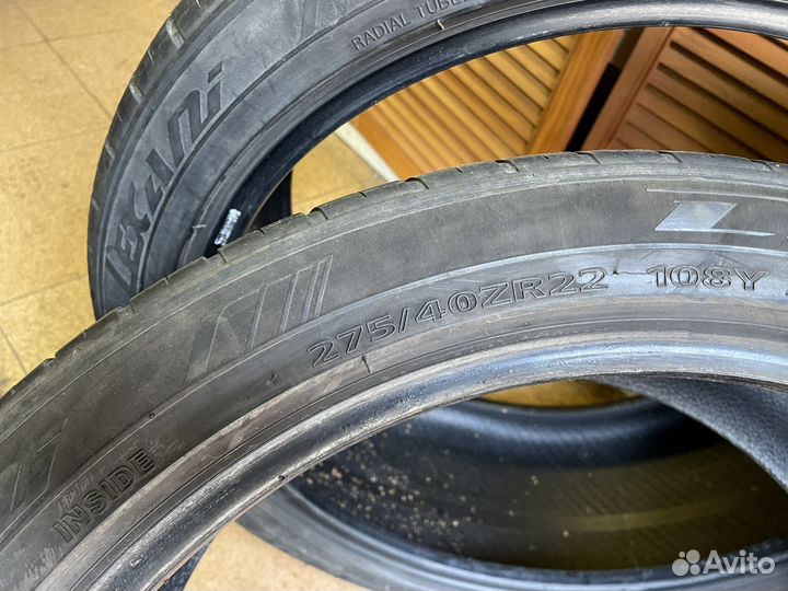 275/40 R22 лето