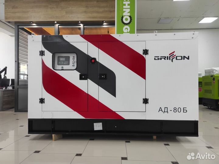 Дизельный генератор 100 кВт в кожухе