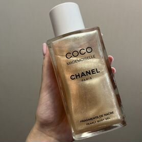 Chanel coco mademoiselle гель для тела с шиммером