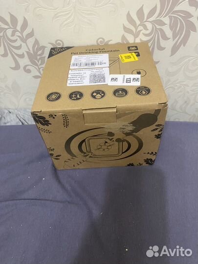 Поилка фонтан для кошек