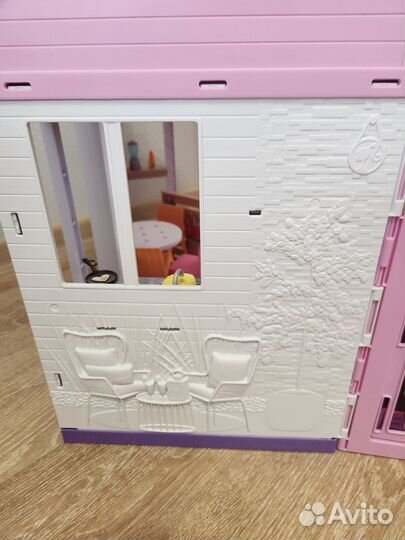 Кукольный домик для барби с мебелью