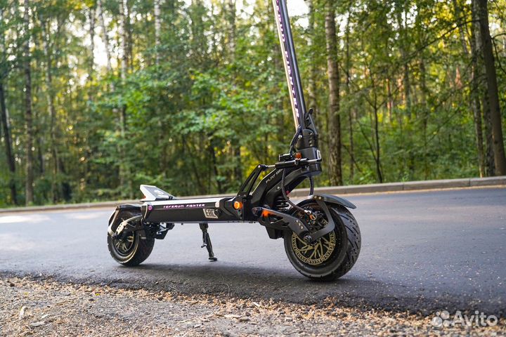 Электросамокат white siberia teverun baikal 9000W