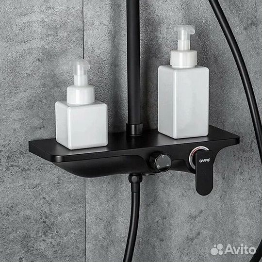 Душевая система G2495-5 Gappo черная