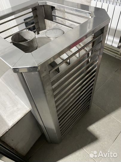 Печь для бани из нержавейки