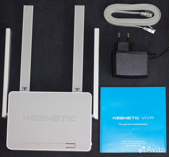 Keenetic Viva 2Ядра Wi-Fi 5Ghz USB Gigabit VP