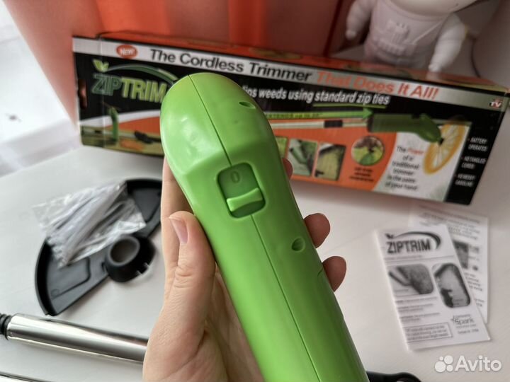 Триммер садовый электрический ручной