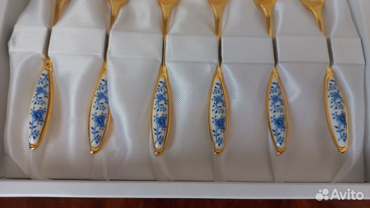 Набор чайных ложек Morita новый