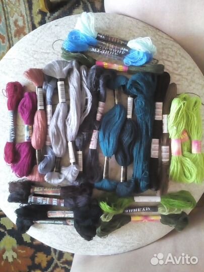 Для рукоделия мулине шерстян