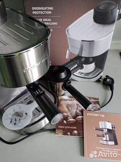 Кофеварка рожковая polaris PCM 4011