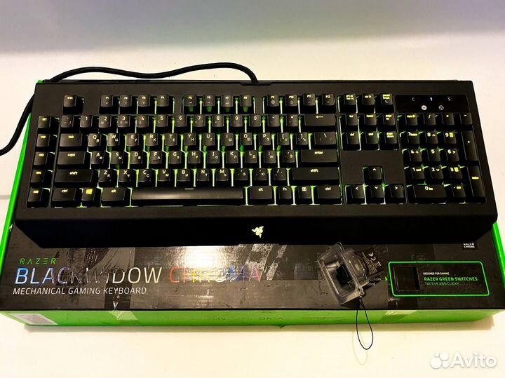 Клавиатура Razer Blackwidow chroma v2