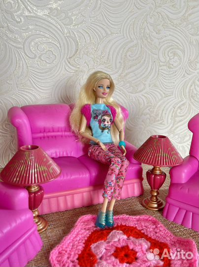 Игровой набор для Барби гостиная